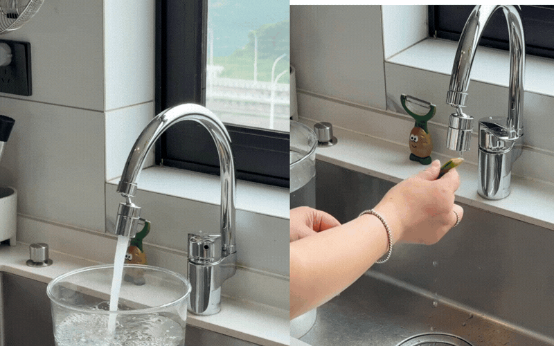 Rinh quốc sắc thi&ecirc;n hương v&agrave;o nh&agrave; th&aacute;ng 6: Đ&aacute;nh thức hoa sen k&eacute;p nở đẹp - Ảnh 2.