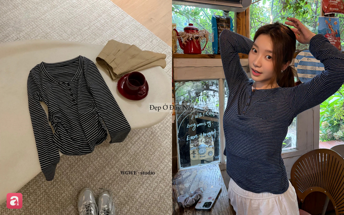 Kiểu &aacute;o hack tuổi đang được Song Hye Kyo cưng sủng, chị em U40 diện theo l&agrave; trẻ ra v&agrave;i tuổi - Ảnh 2.