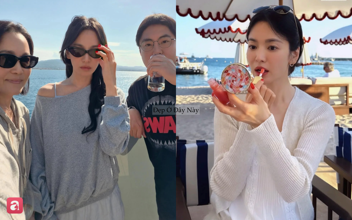 Nữ thần du lịch gọi t&ecirc;n Song Hye Kyo: Outfit đơn giản m&agrave; ảnh n&agrave;o cũng triệu like - Ảnh 5.