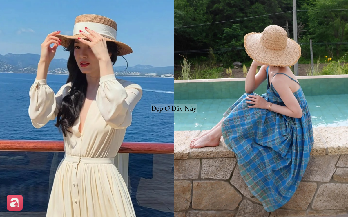 Nữ thần du lịch gọi t&ecirc;n Song Hye Kyo: Outfit đơn giản m&agrave; ảnh n&agrave;o cũng triệu like - Ảnh 7.