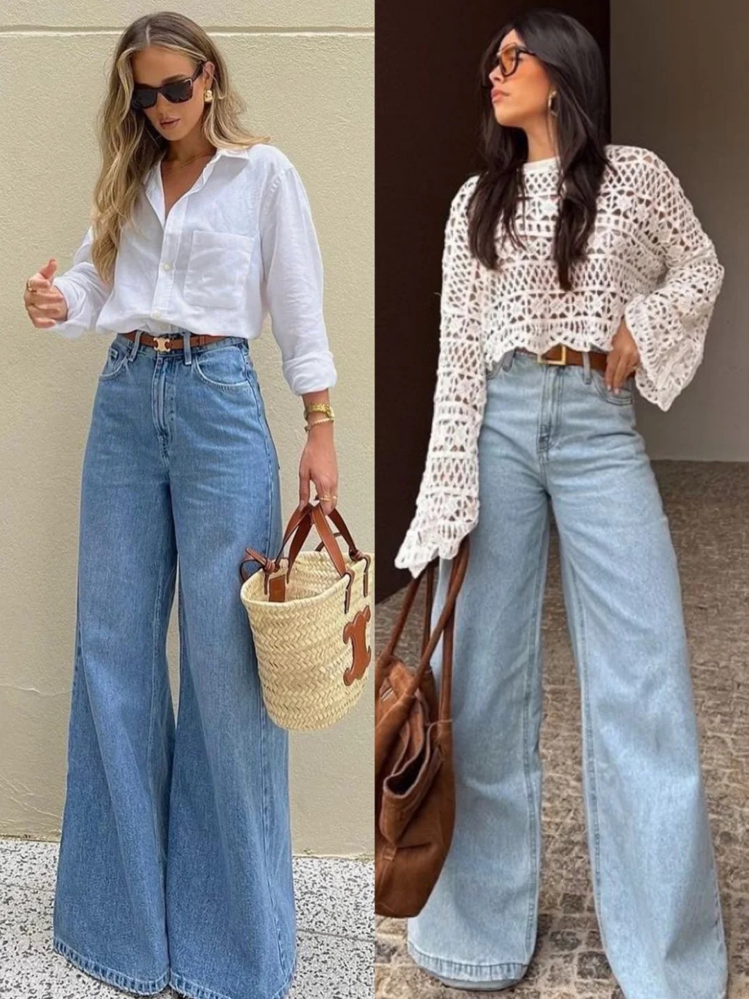 Quần jeans ống rộng vẫn l&agrave; &ldquo;vua&rdquo; của tủ đồ năm 2026: 8 c&ocirc;ng thức phối đồ gi&uacute;p bạn mặc đẹp, che khuyết điểm v&agrave; tr&ocirc;ng sang hơn - Ảnh 2.