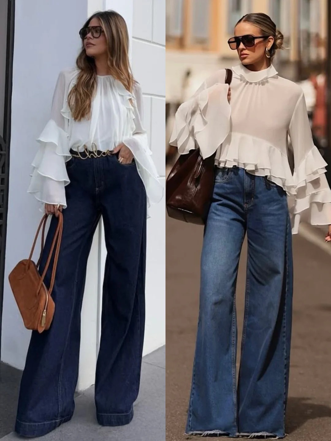 Quần jeans ống rộng vẫn l&agrave; &ldquo;vua&rdquo; của tủ đồ năm 2026: 8 c&ocirc;ng thức phối đồ gi&uacute;p bạn mặc đẹp, che khuyết điểm v&agrave; tr&ocirc;ng sang hơn - Ảnh 3.