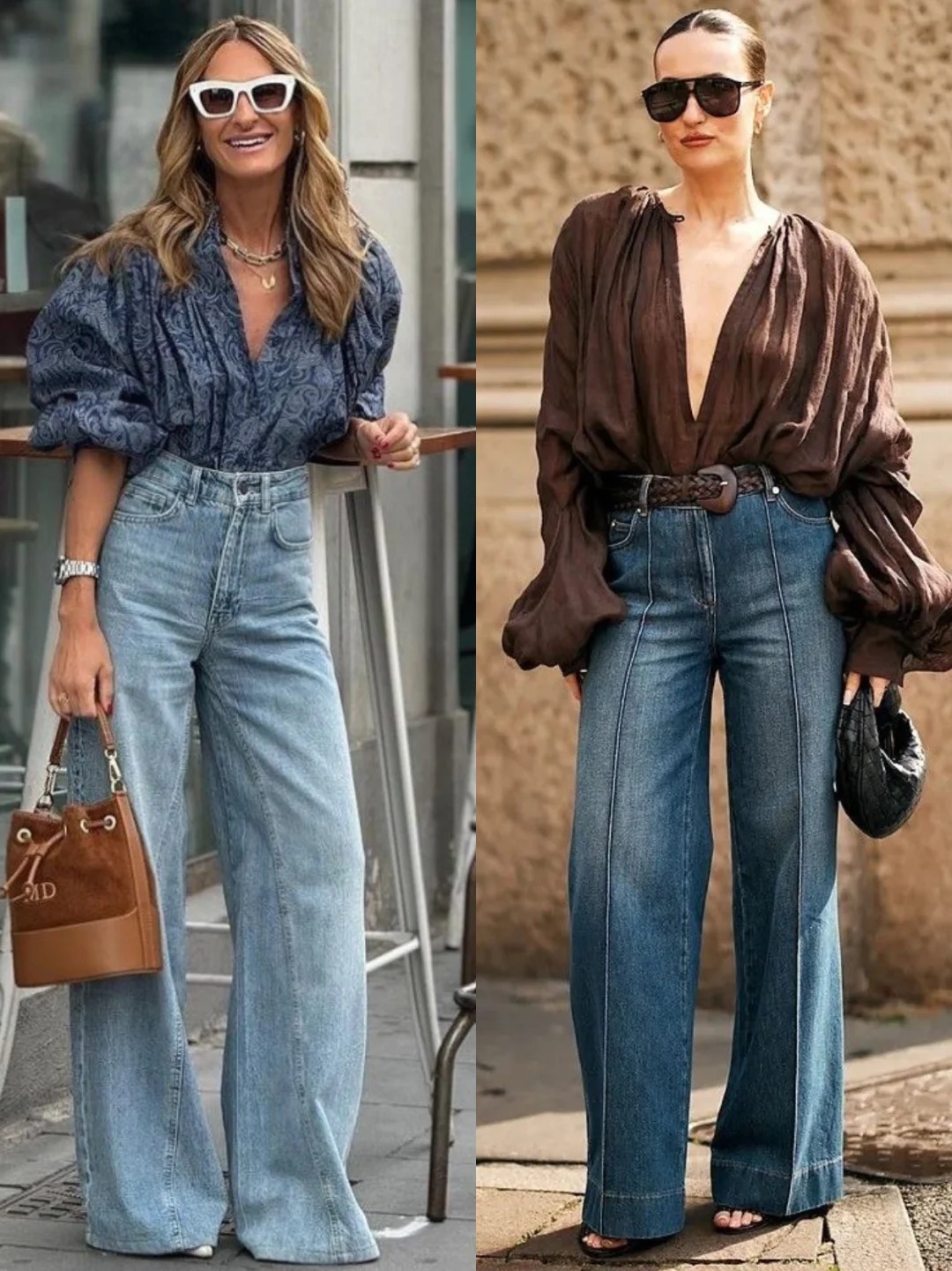 Quần jeans ống rộng vẫn l&agrave; &ldquo;vua&rdquo; của tủ đồ năm 2026: 8 c&ocirc;ng thức phối đồ gi&uacute;p bạn mặc đẹp, che khuyết điểm v&agrave; tr&ocirc;ng sang hơn - Ảnh 5.