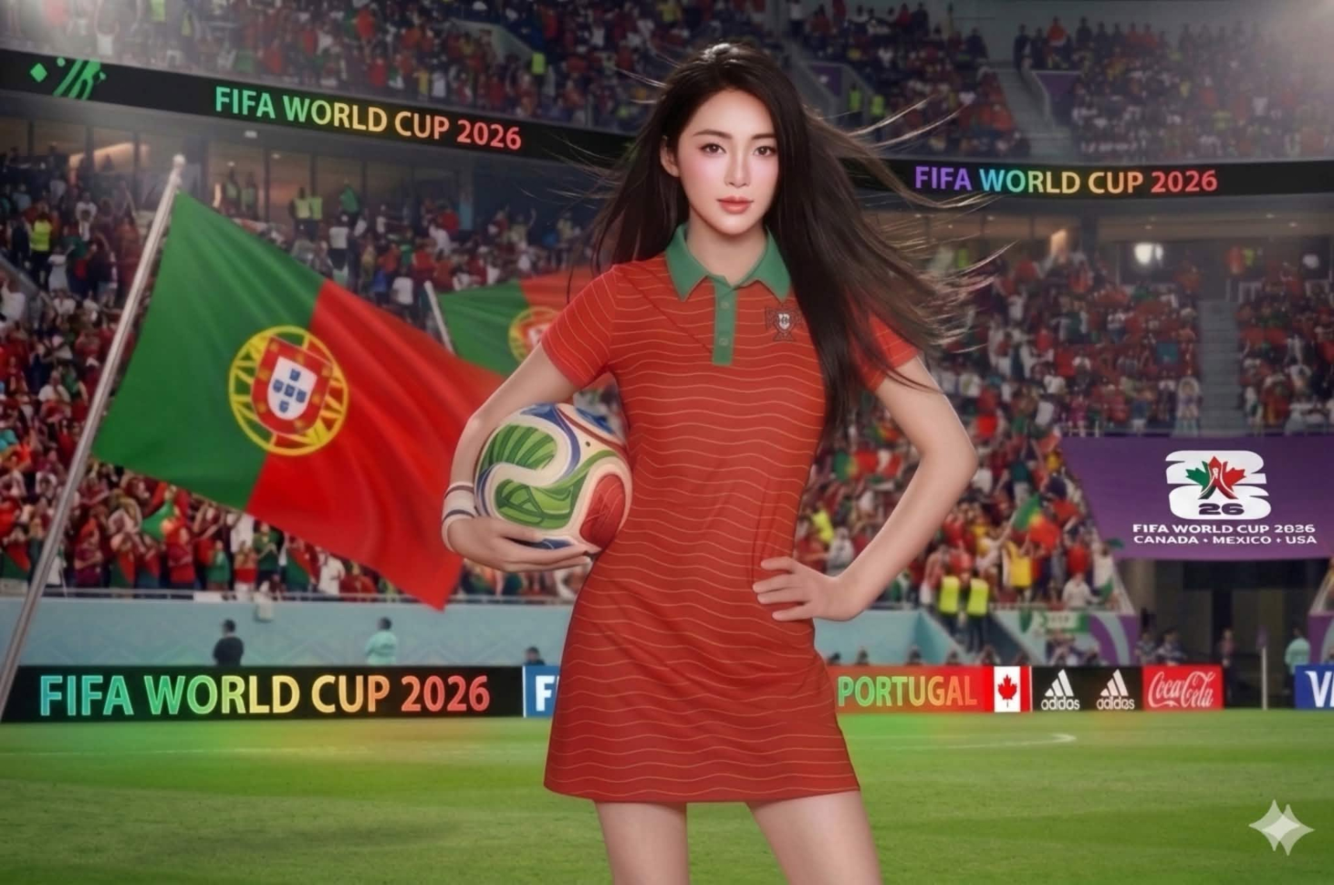 D&agrave;n người đẹp N&oacute;ng c&ugrave;ng FIFA World Cup 2026: Xinh đẹp hơn cả h&igrave;nh ảnh tr&ecirc;n mạng x&atilde; hội - Ảnh 14.