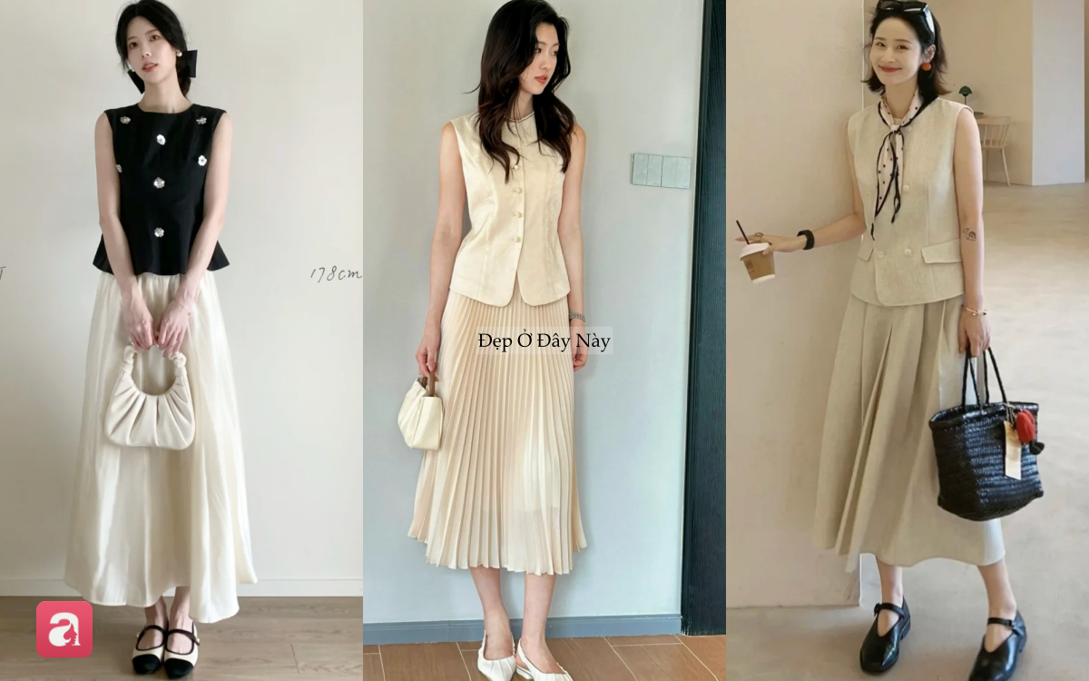 5 kiểu ch&acirc;n v&aacute;y chuẩn 