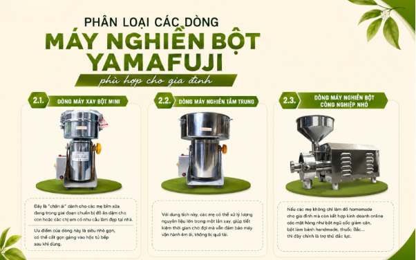 M&aacute;y nghiền bột Yamafuji &ndash; Trợ thủ cho c&aacute;c mẹ y&ecirc;u th&iacute;ch thực phẩm homemade - Ảnh 3.
