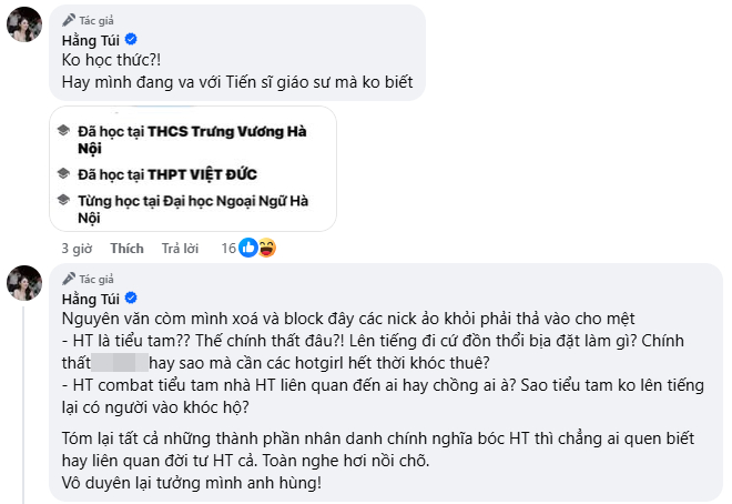 Hằng T&uacute;i v&agrave; Mi V&acirc;n đấu tố tr&ecirc;n mạng x&atilde; hội , cuộc chiến g&acirc;y ch&uacute; &yacute; năm 2026 - Ảnh 3.