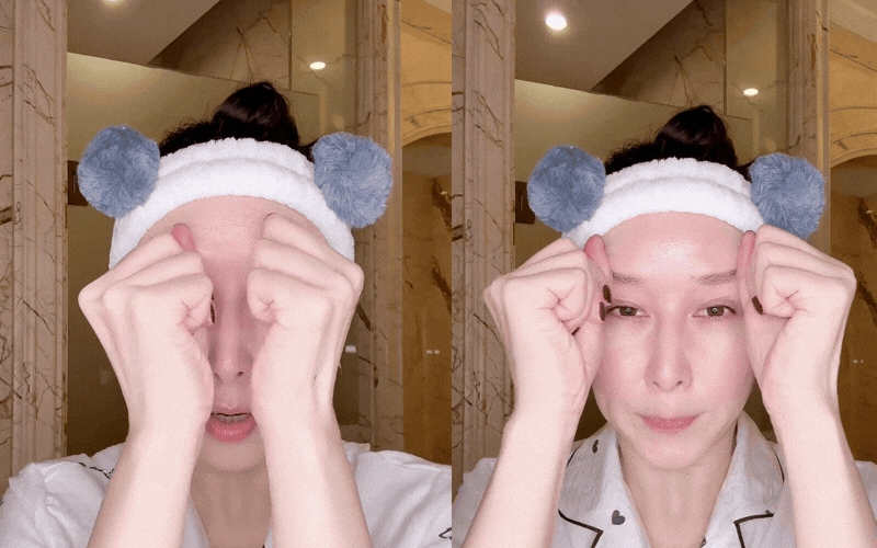 Phú bà màn ảnh Hồ Tịnh mách chị em mẹo trẻ lâu cực đỉnh: Không tốn một xu, chỉ 1 phút mỗi tối da căng mọng như em bé! - Ảnh 4.