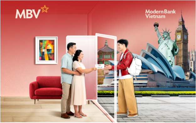 Gỡ bỏ nỗi lo ph&iacute; chuyển tiền du học: MBV hỗ trợ phụ huynh miễn 100% ph&iacute; giao dịch quốc tế - Ảnh 1.