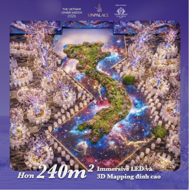 Vinpalace tổ chức triển l&atilde;m The Vietnam Grand Weddx 2026, kiến tạo biểu tượng mới cho ng&agrave;nh cưới Việt Nam - Ảnh 2.
