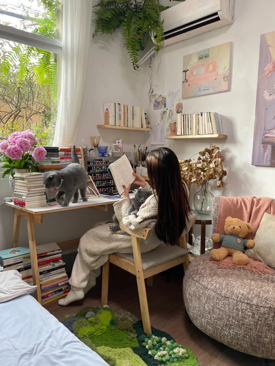 C&ocirc; g&aacute;i 36 tuổi sống như trong phim với ng&ocirc;i nh&agrave; 280m2 v&agrave; đam m&ecirc; đọc s&aacute;ch - Ảnh 15.