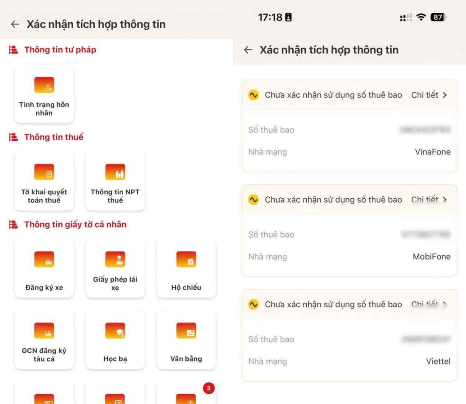 Quy định x&aacute;c thực SIM mới 2026: Kiểm tra VNeID ngay h&ocirc;m nay để tr&aacute;nh bị kh&oacute;a số - Ảnh 3.