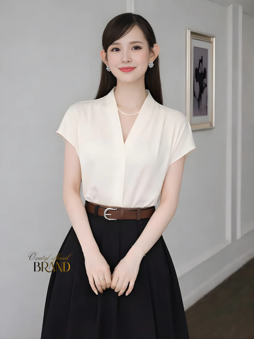 Kiểu sơ mi “quốc dân” mùa hè: Mặc lên vừa gọn dáng vừa tinh tế - Ảnh 8.