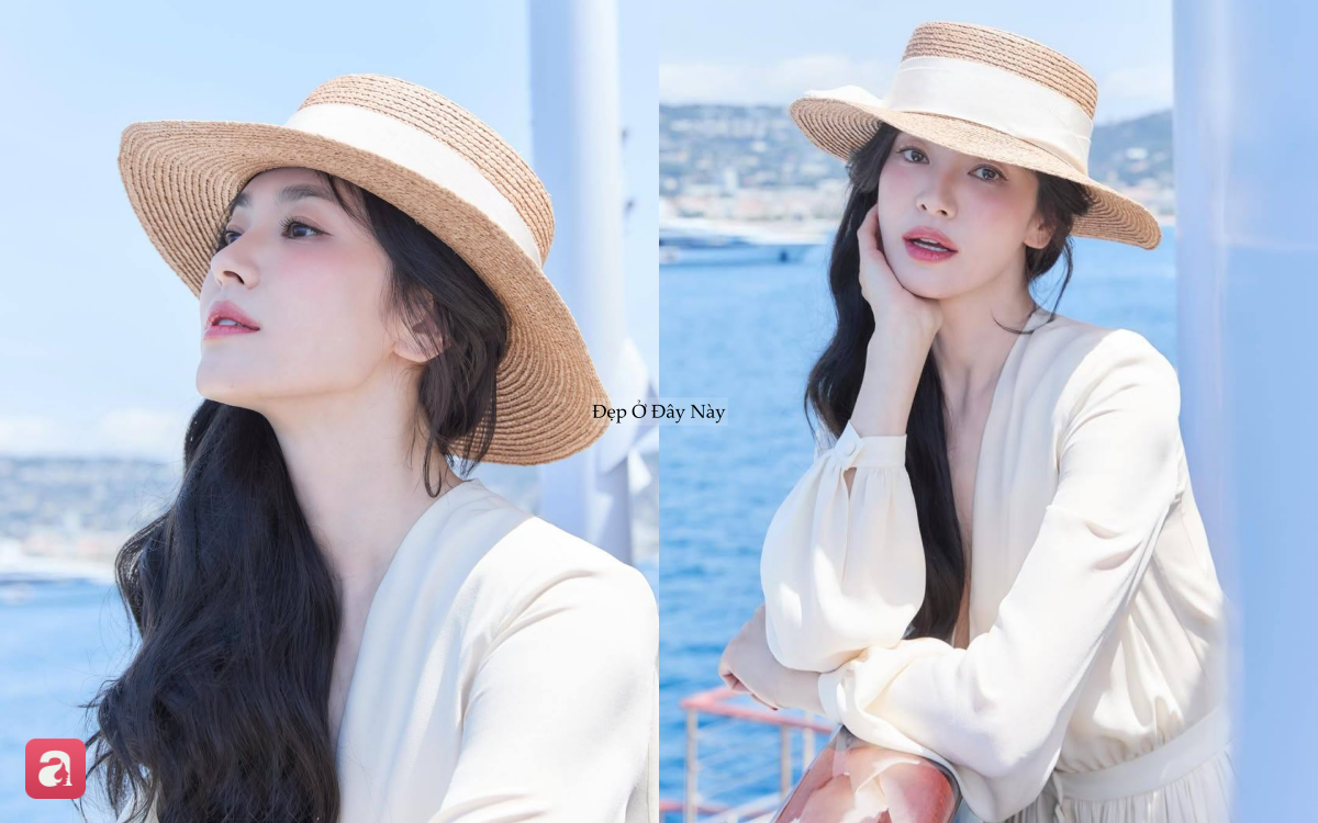 Song Hye Kyo vừa gợi cảm vừa thanh lịch với kiểu đầm