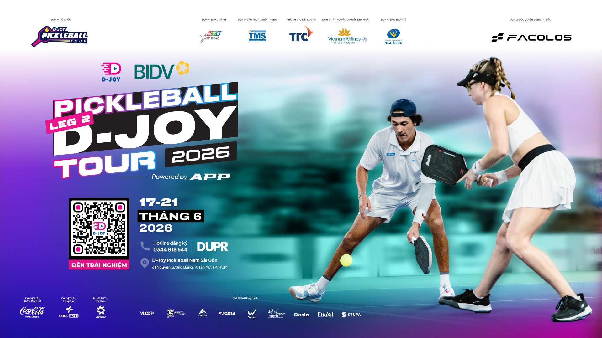 BIDV Cup 2026 | D-Joy Pickleball Tour - Leg 2: Bước nhảy vọt từ khát vọng và bản lĩnh của người Việt - Ảnh 1. BIDV Cup 2026 | D-Joy Pickleball Tour - Leg 2: Bước nhảy vọt từ khát vọng và bản lĩnh của người Việt - Ảnh 1.