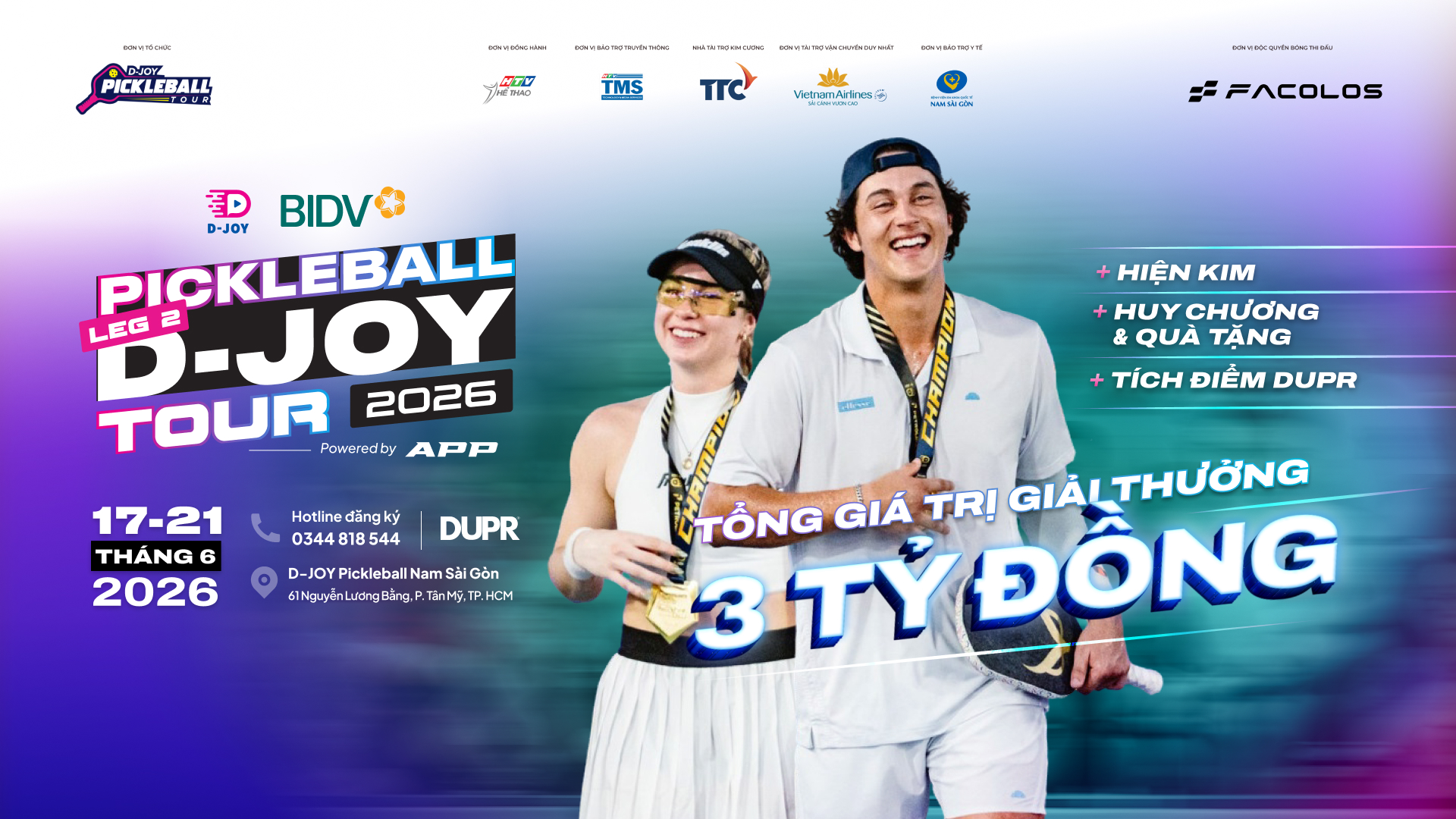 BIDV Cup 2026 | D-Joy Pickleball Tour - Leg 2: Bước nhảy vọt từ khát vọng và bản lĩnh của người Việt - Ảnh 2. BIDV Cup 2026 | D-Joy Pickleball Tour - Leg 2: Bước nhảy vọt từ khát vọng và bản lĩnh của người Việt - Ảnh 2.