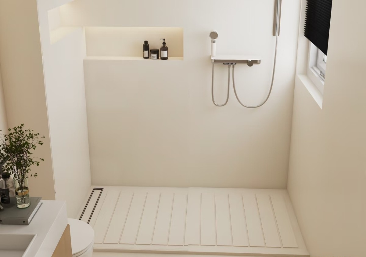 Cửa k&iacute;nh ph&ograve;ng tắm đang dần lỗi thời? 3 giải ph&aacute;p được nhiều gia chủ trẻ lựa chọn v&igrave; đẹp hơn, dễ vệ sinh hơn - Ảnh 5.