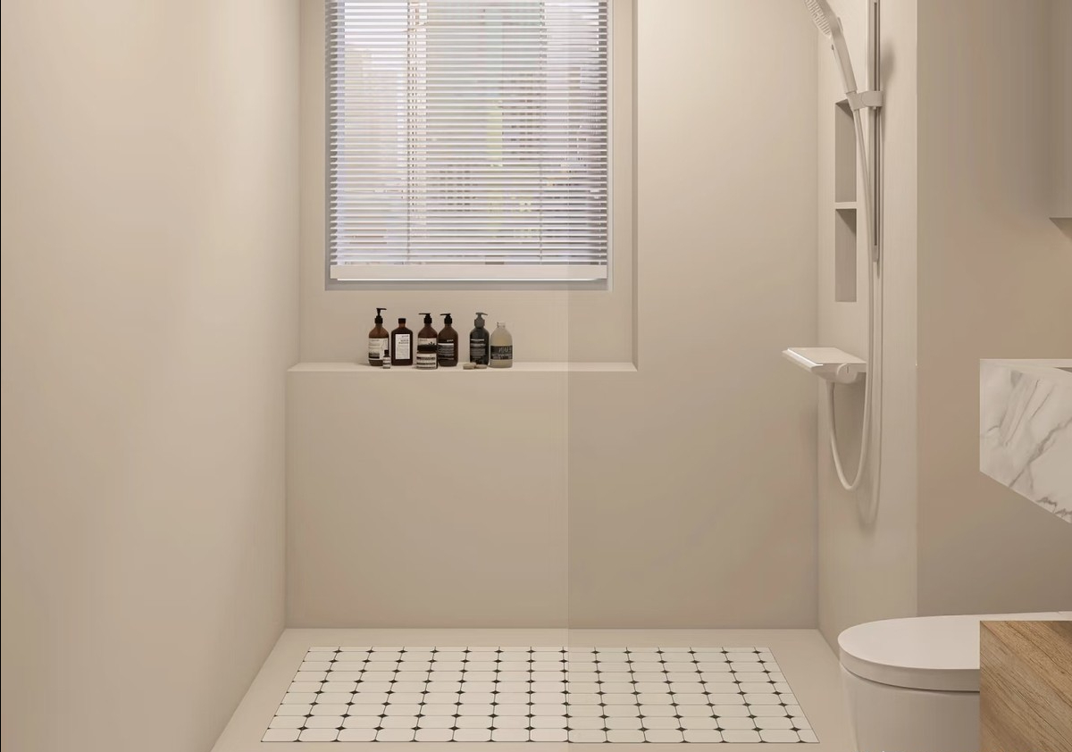 Cửa k&iacute;nh ph&ograve;ng tắm đang dần lỗi thời? 3 giải ph&aacute;p được nhiều gia chủ trẻ lựa chọn v&igrave; đẹp hơn, dễ vệ sinh hơn - Ảnh 6.