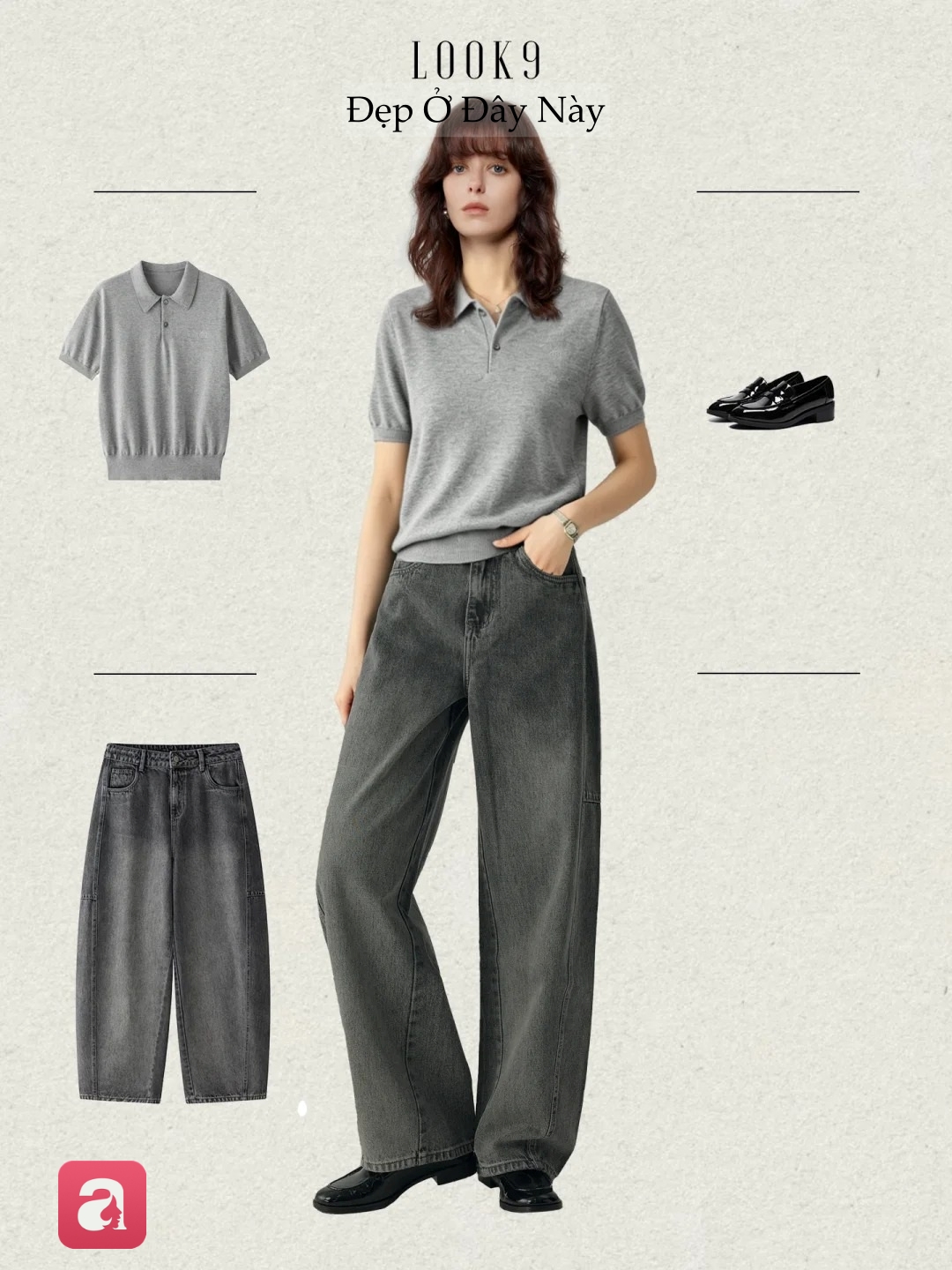 Mặc đẹp với &aacute;o polo: 9 C&aacute;ch phối đồ cho cả tuần năng động v&agrave; thanh lịch - Ảnh 10.