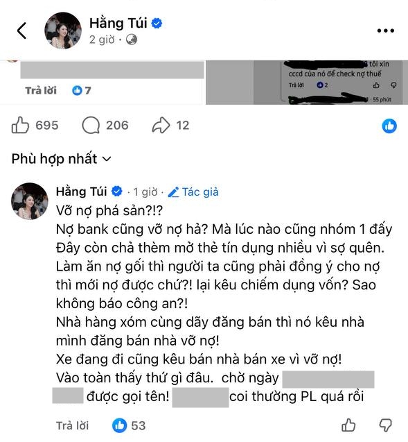 Hằng T&uacute;i l&ecirc;n tiếng về tin đồn vỡ nợ v&agrave; Sự nghiệp mẹ v&agrave; b&eacute; của c&ocirc; - Ảnh 1.