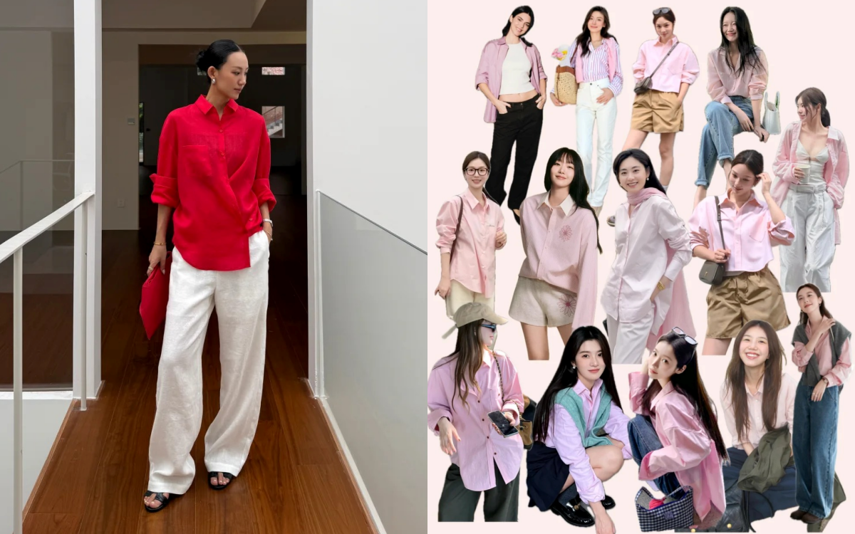 5 mẫu sơ mi m&agrave;u sắc gi&uacute;p n&acirc;ng tầm phong c&aacute;ch c&ocirc;ng sở ngay tức th&igrave; - Ảnh 1.