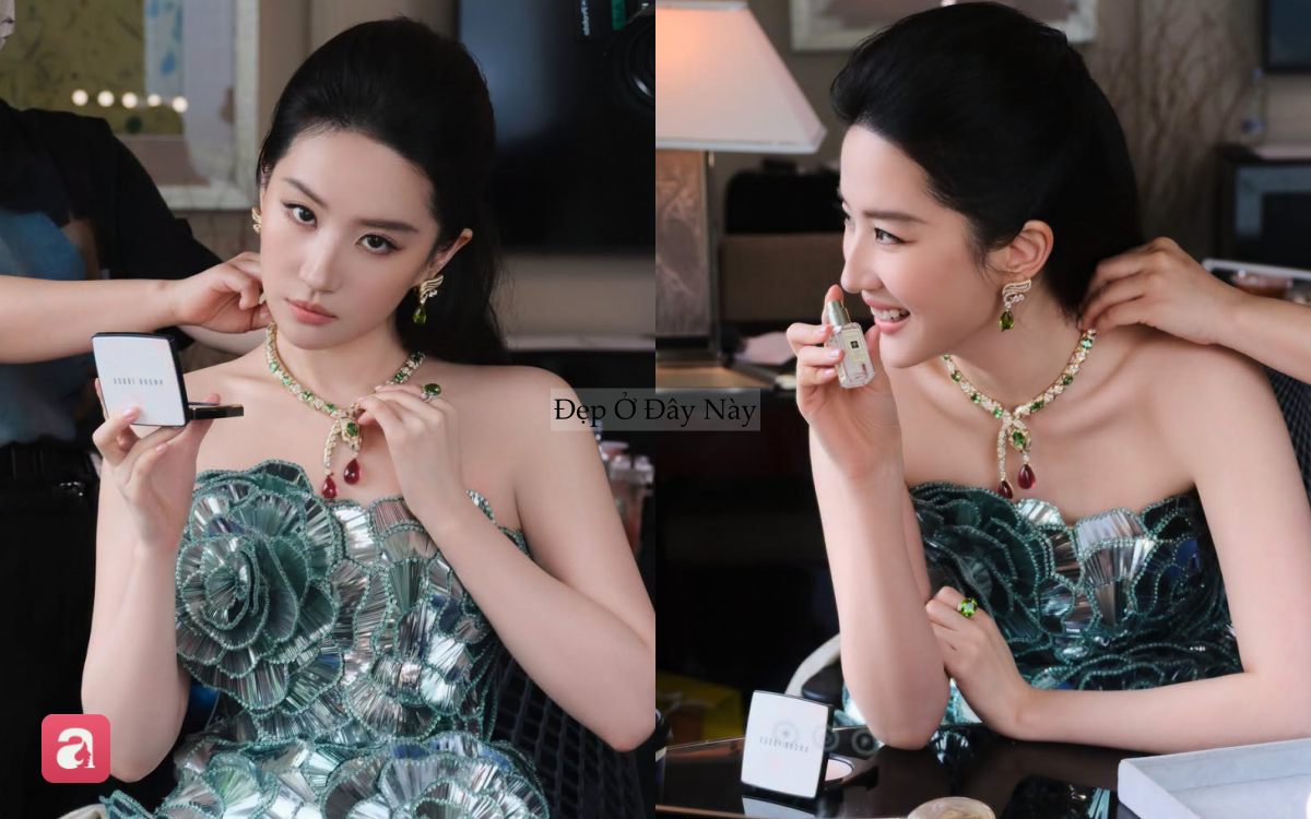 Đẳng cấp của Lưu Diệc Phi: Chỉ vài bức ảnh hậu trường cũng khiến nhãn hàng