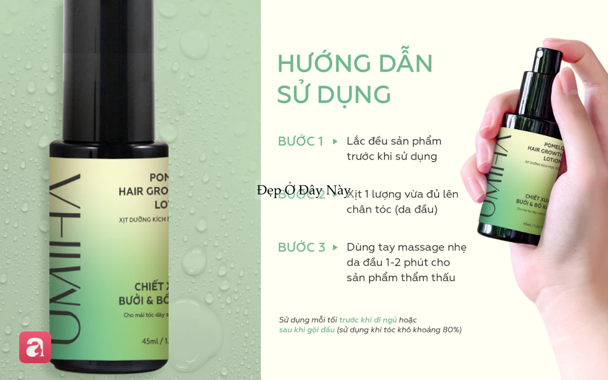 5 lọ dưỡng serum t&oacute;c 