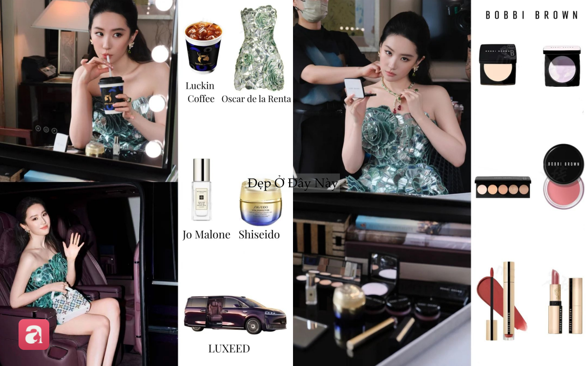 Đẳng cấp của Lưu Diệc Phi: Chỉ vài bức ảnh hậu trường cũng khiến nhãn hàng