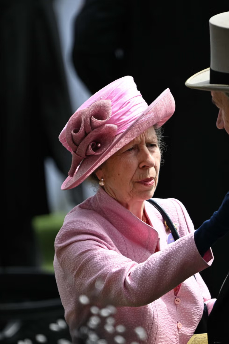 Vương nữ Anne t&aacute;i hiện phong c&aacute;ch với bộ v&aacute;y hồng 25 tuổi tại Royal Ascot 2026 - Ảnh 3.