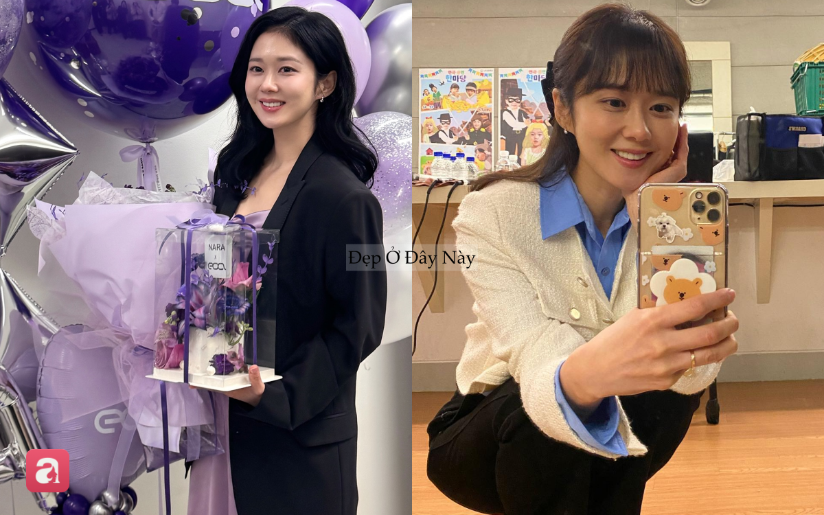 Jang Na Ra l&ecirc;n đồ trẻ trung m&agrave; kh&ocirc;ng sến, chị em ngo&agrave;i 40 tuổi rất n&ecirc;n học theo ngay - Ảnh 2.