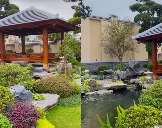 Biệt phủ c&ocirc;ng vi&ecirc;n của trưởng th&ocirc;n trẻ nhất Việt Nam với c&acirc;y cảnh h&agrave;ng chục tỷ - Ảnh 7.