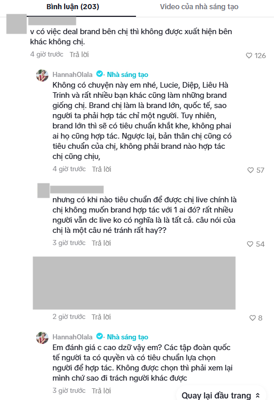 Hannah Olala l&ecirc;n tiếng về tin đồn ch&egrave;n &eacute;p KOL trong giới skinbiz - Ảnh 2.