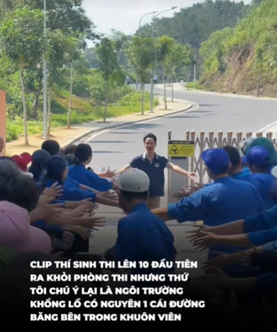 Một trường THPT bất ngờ g&acirc;y b&atilde;o MXH trong kỳ thi lớp 10 năm nay, nhiều người xem ảnh ngỡ ng&agrave;ng: Sao m&agrave; m&agrave; 