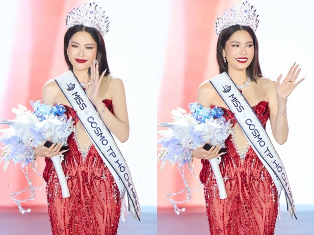 Nam Anh vừa đăng quang Miss Cosmo TP.HCM: Tiết lộ điều gi&uacute;p người đẹp lu&ocirc;n rạng rỡ sau nhiều s&oacute;ng gi&oacute; v&agrave; biến cố - Ảnh 1.