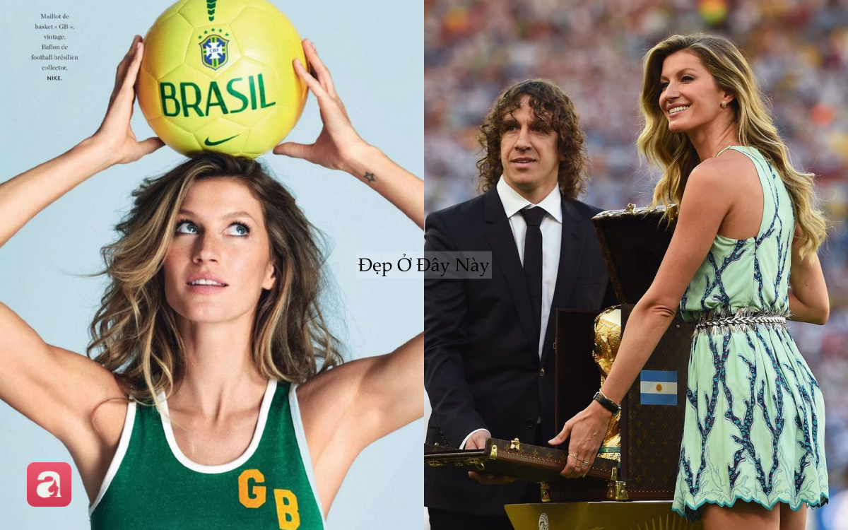 N&agrave;ng si&ecirc;u mẫu từng biến thảm cỏ World Cup th&agrave;nh s&agrave;n diễn thời trang - Ảnh 2.