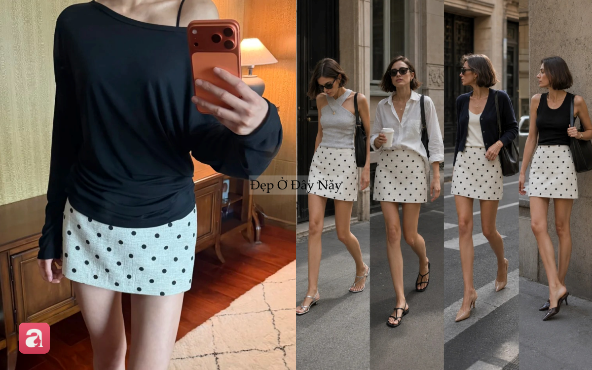 4 kiểu ch&acirc;n v&aacute;y chữ A kh&ocirc;ng bao giờ lỗi mốt m&agrave; hội m&ecirc; style 