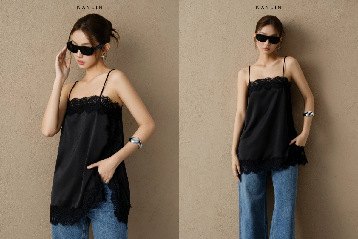 Quiet luxury m&ugrave;a h&egrave; bắt đầu từ chiếc &aacute;o ren mặc theo c&aacute;ch tối giản nhưng đầy tinh tế- Ảnh 6.