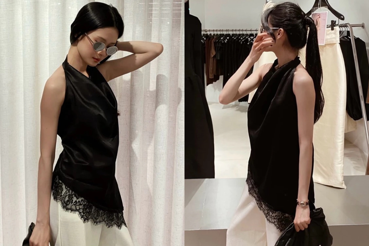 Quiet luxury m&ugrave;a h&egrave; bắt đầu từ chiếc &aacute;o ren mặc theo c&aacute;ch tối giản nhưng đầy tinh tế- Ảnh 7.