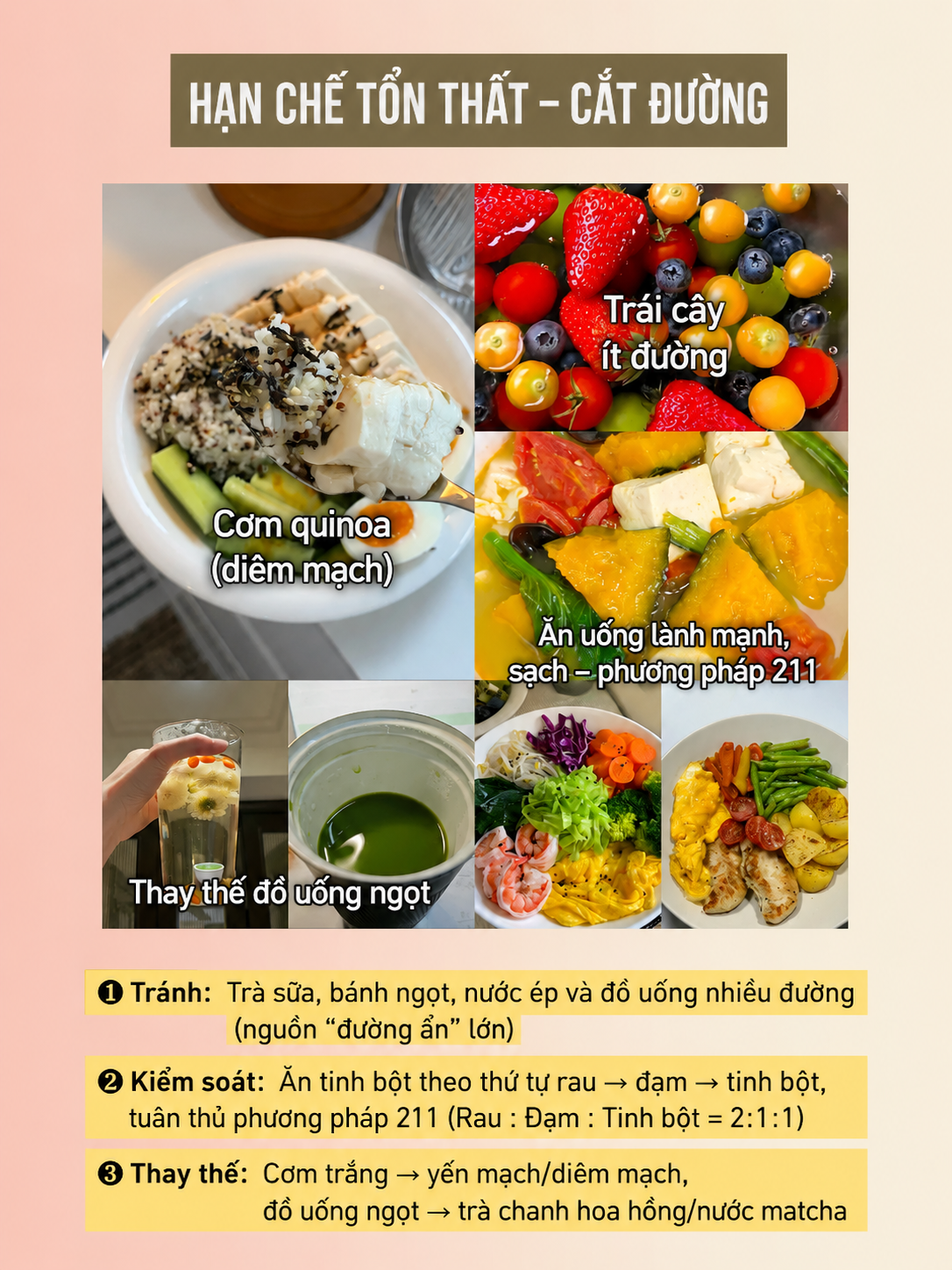 Sau tuổi 30, t&ocirc;i nhận ra chống oxy h&oacute;a v&agrave; hạn chế đường quan trọng hơn nhiều loại mỹ phẩm- Ảnh 2.