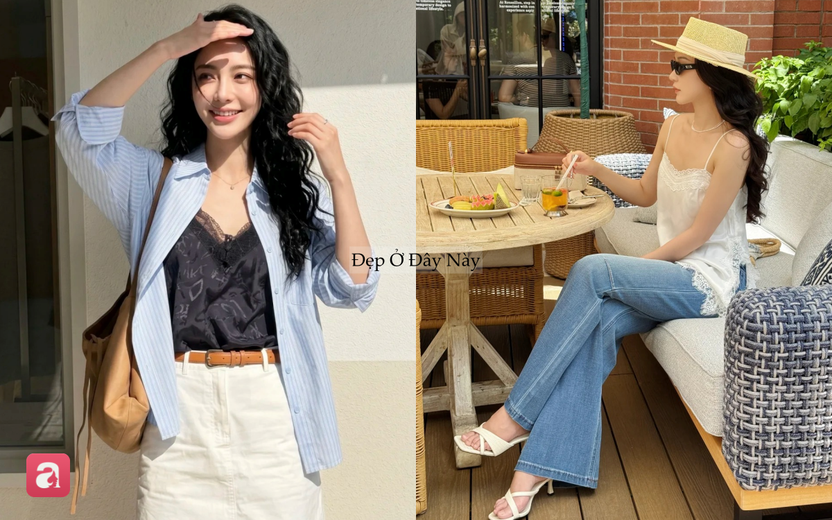 Áo lụa đính ren đang hot rần rần, nhưng mặc sao để đẹp mà không lo
