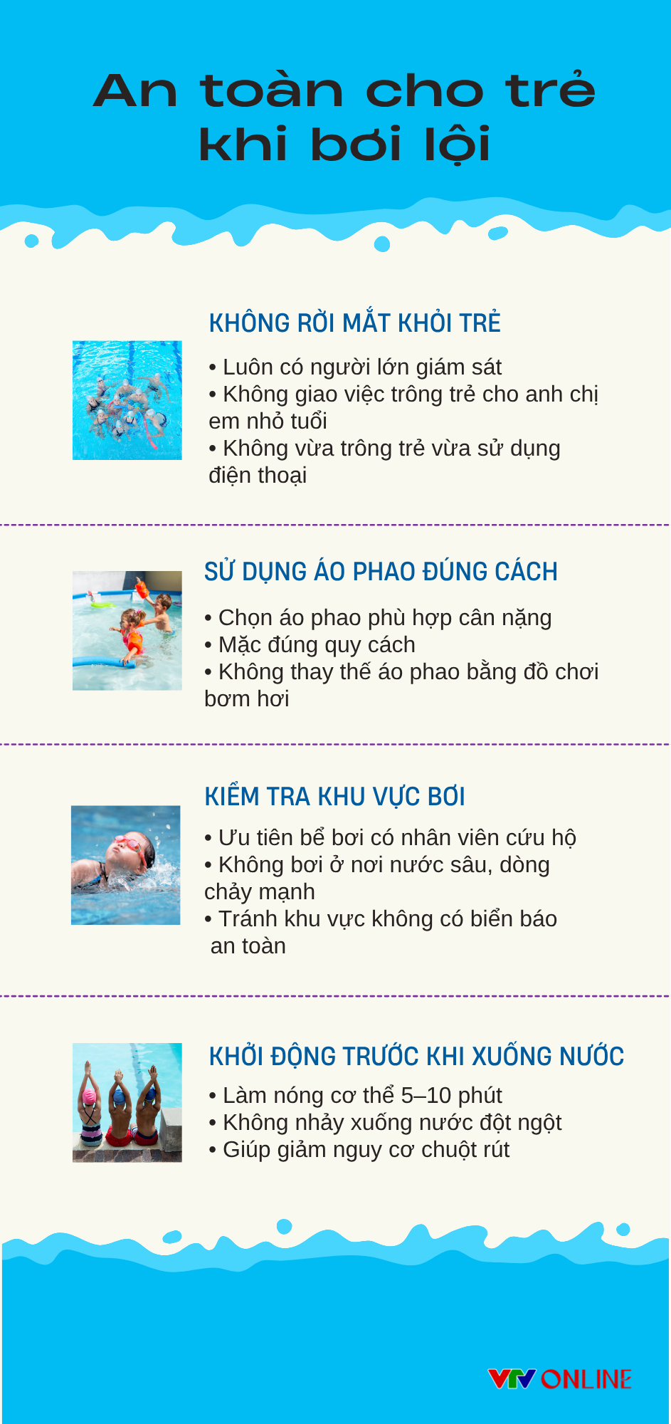 Infographic: An toàn cho trẻ khi bơi lội- Ảnh 1. Infographic: An toàn cho trẻ khi bơi lội- Ảnh 1.