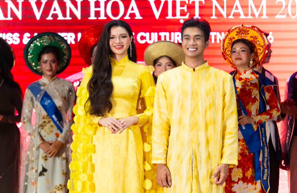 Hậu trường cuộc thi Hoa hậu v&agrave; Nam vương Di sản Văn h&oacute;a Việt Nam 2026 đầy ấn tượng - Ảnh 2.