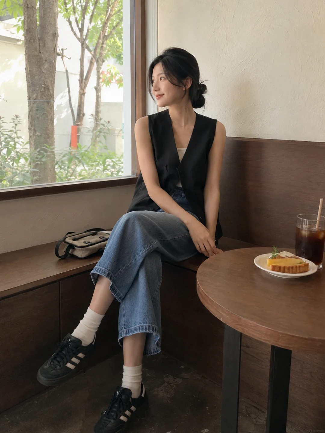 C&oacute; vẻ quần jeans lửng ống rộng đang &acirc;m thầm thay thế những chiếc quần d&agrave;i quen thuộc - Ảnh 7.