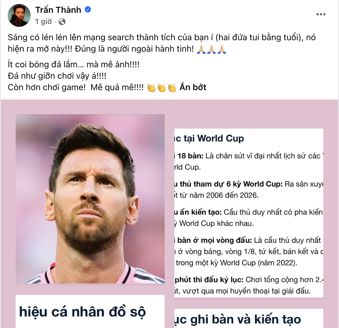 Trấn Th&agrave;nh v&agrave; Hari Won c&ocirc;ng khai m&acirc;u thuẫn trong m&ugrave;a World Cup 2026 - Ảnh 1.
