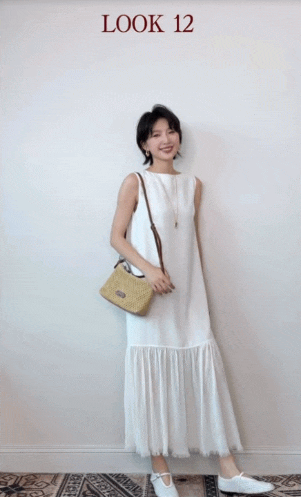 Kh&ocirc;ng cần mua nhiều đồ, c&ocirc; g&aacute;i n&agrave;y vẫn tạo ra 13 outfit m&ugrave;a h&egrave; khiến d&acirc;n mạng lưu về li&ecirc;n tục - Ảnh 2.