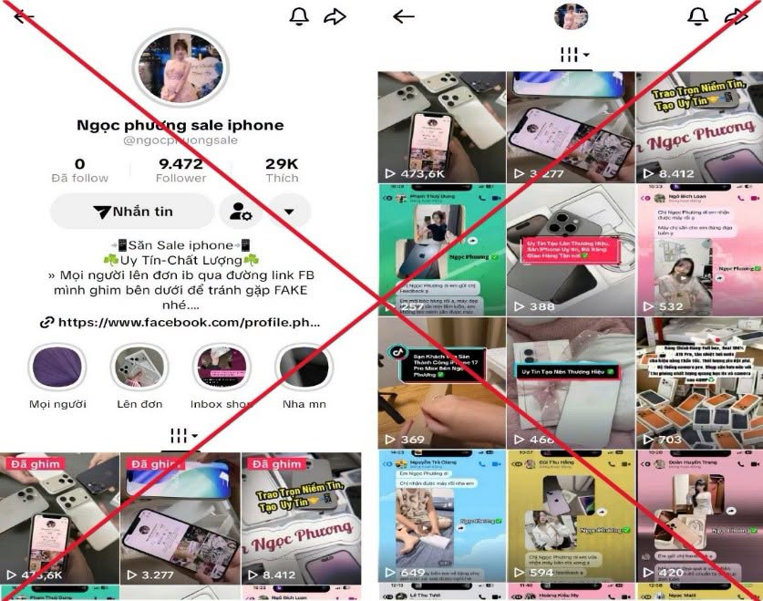 C&ocirc;ng an cảnh b&aacute;o lừa đảo TikTok Shop khiến người ti&ecirc;u d&ugrave;ng mất tiền oan năm 2026 - Ảnh 2.