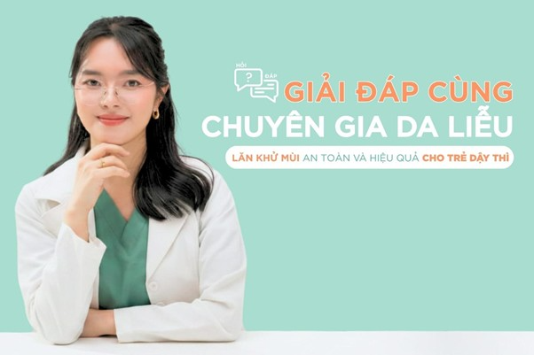 Trẻ dậy th&igrave; c&oacute; n&ecirc;n d&ugrave;ng lăn khử m&ugrave;i người lớn? - Ảnh 1.
