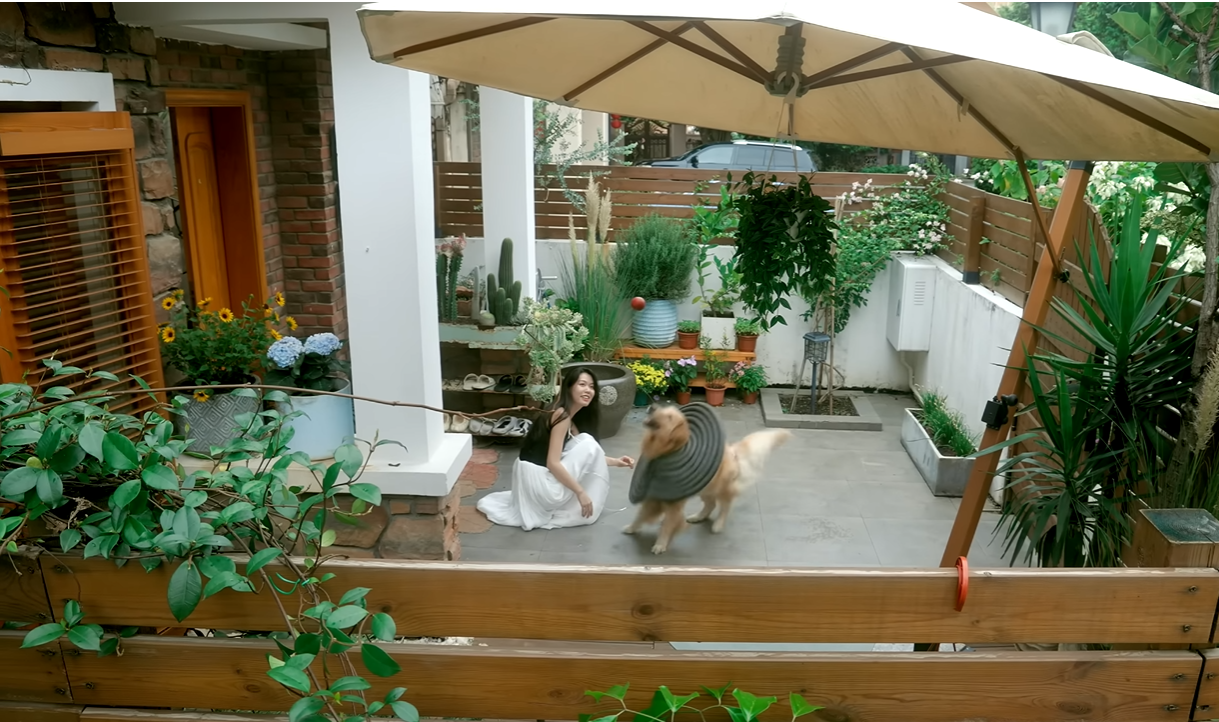 B&ecirc;n trong biệt thự cổ 300m2 giữa rừng của nữ TikToker 3 triệu follower - Ảnh 11.