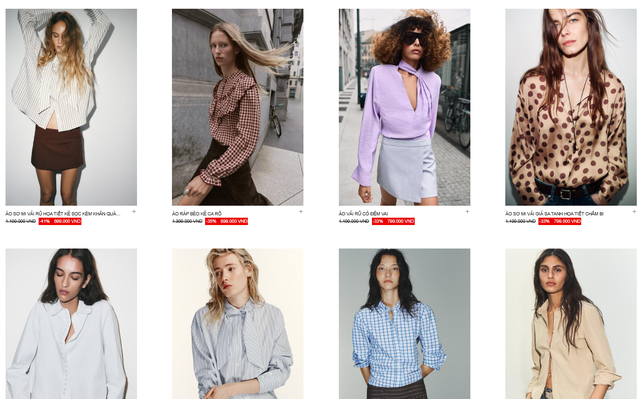 Zara đang sale lớn nhất năm: C&oacute; m&oacute;n giảm hơn 50%, nhiều size đẹp 