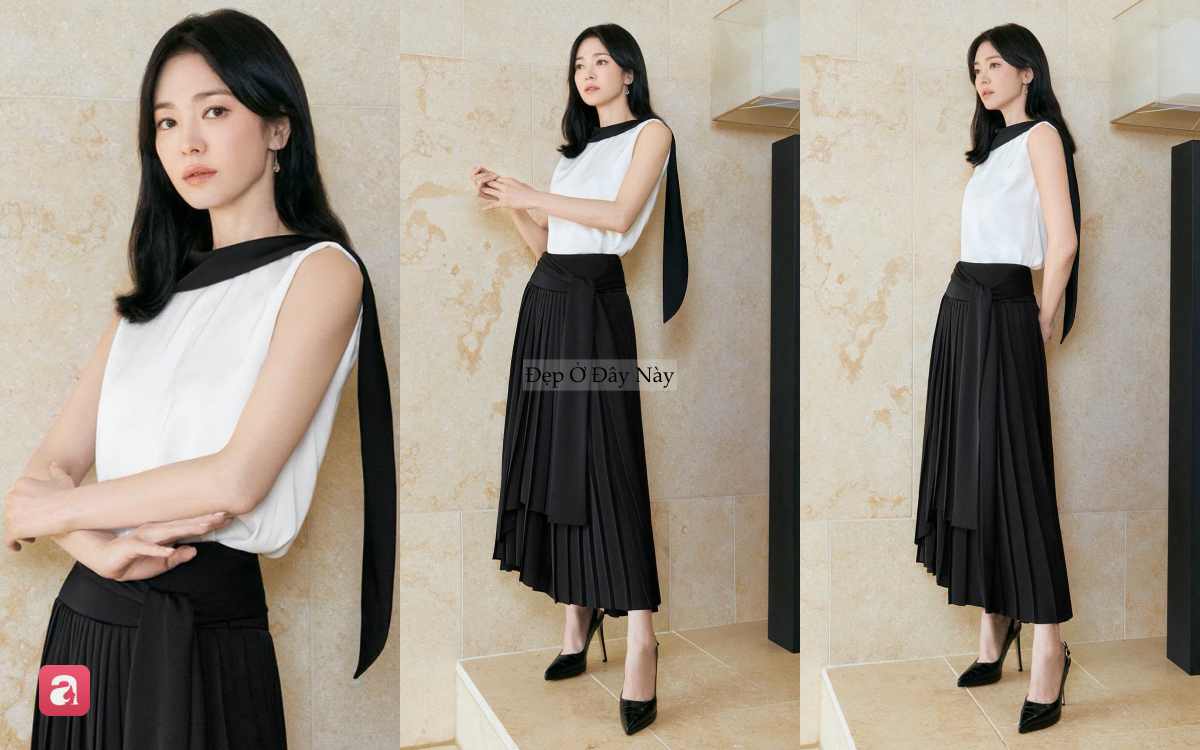 Song Hye Kyo c&oacute; kiểu &aacute;o 